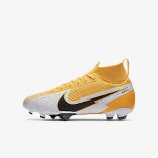 zapatos de futbol nike amarillos