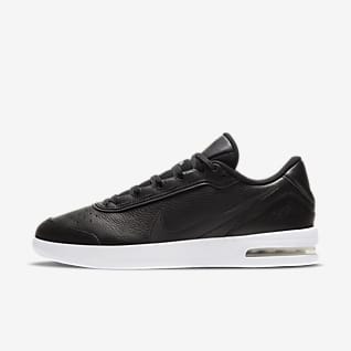 black tennis sneakers