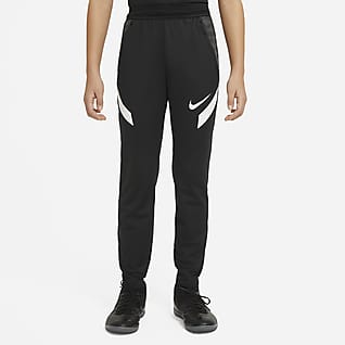 Nike Dri-FIT Strike Pletené fotbalové kalhoty pro větší děti