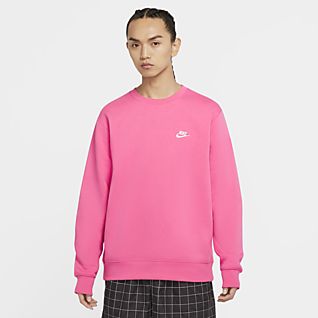 pink nike crewneck sweatshirt