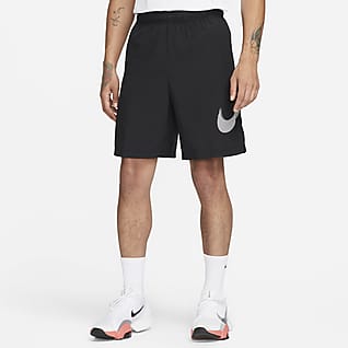 Nike Dri-FIT 23 cm Dokuma Grafikli Erkek Fitness Şortu