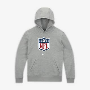 Nike (NFL) Pullover-hættetrøje til større børn
