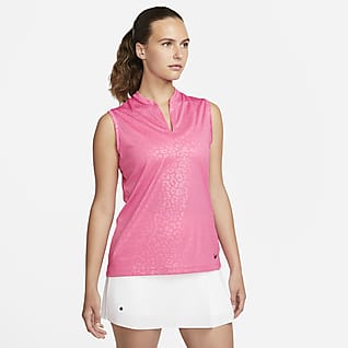 Nike Dri-FIT Victory Ärmellos-Golf-Poloshirt für Damen
