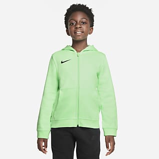 Tottenham Hotspur Club Fleece Mikina s kapucí a zipem po celé délce pro větší děti