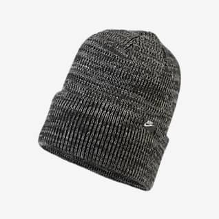 black nike wooly hat