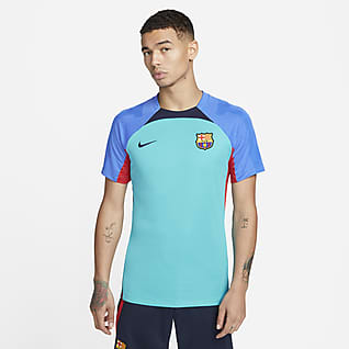 FC Barcelona Strike เสื้อฟุตบอลแขนสั้นผู้ชาย Nike Dri-FIT