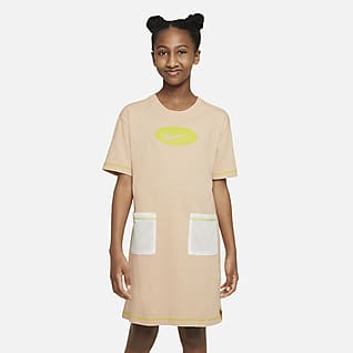 Nike Sportswear Icon Clash Jarse Genç Çocuk (Kız) Elbisesi