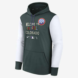 Nike Therma City Connect (MLB Colorado Rockies) Men's Pullover Hoodie