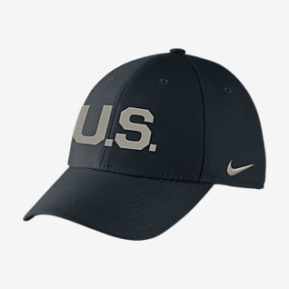 Nike College Swoosh Flex (Army) Adjustable Hat