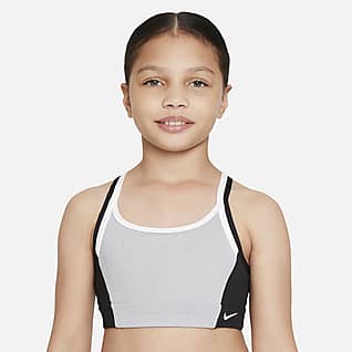 Nike Dri-FIT Indy Bra deportivo para niña talla grande
