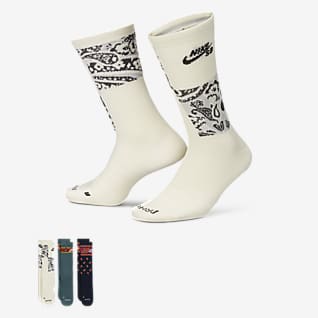 Nike SB Everyday Max Lightweight Chaussettes mi-mollet de skateboard (3 paires)