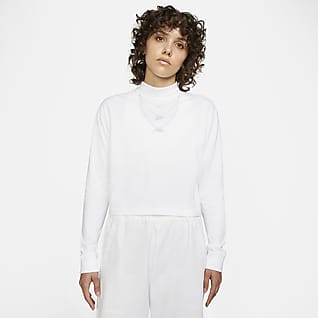 Nike Sportswear Hosszú ujjú, állógalléros női póló