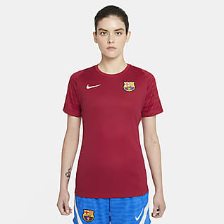 Μπαρτσελόνα Strike Γυναικεία κοντομάνικη ποδοσφαιρική μπλούζα Nike Dri-FIT