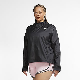 Nike Essential Løbejakke til kvinder (Plus size)