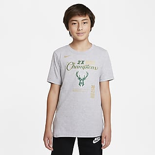 Milwaukee Bucks Older Kids' Nike NBA T-Shirt