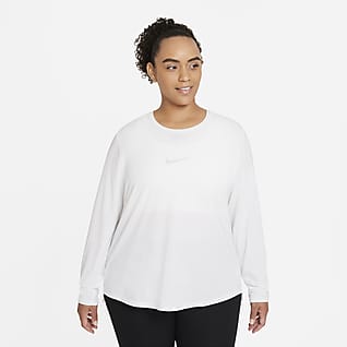Nike Dri-FIT One Luxe Women's Standard Fit Long-Sleeve Top (Plus Size)