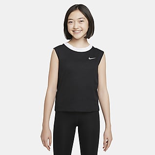 Nike Yoga Dri-FIT เสื้อกล้ามเด็กโต (หญิง)