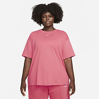 Nike Sportswear Essential Camisola de manga curta com ajuste folgado para mulher (tamanho Plus)