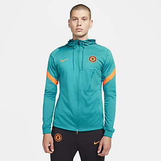 Chelsea FC Strike Nike Dri-FIT Fußball-Track-Jacket für Herren aus Strickmaterial