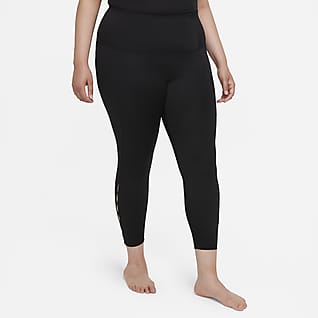 Nike Yoga Dri-FIT Women’s High-Waisted 7/8 Cut-Out Leggings (Plus Size)