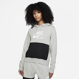 Nike Sportswear Heritage Sudadera con gorro de tejido Fleece para mujer