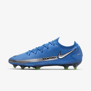 blue nike football shoes