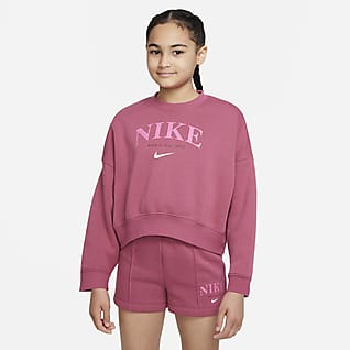Nike Sportswear Trend Older Kids' (Girls') Fleece Sweatshirt