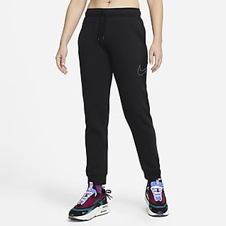 Nike Sportswear Pantalones de entrenamiento de vellón para mujer