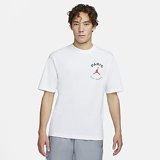 パリ サンジェルマン メンズ ロゴ Tシャツ