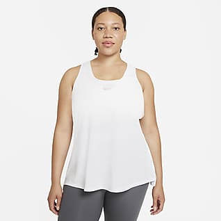 Nike Dri-FIT One Luxe Camiseta de tirantes con espalda deportiva de ajuste estándar para mujer (talla grande)