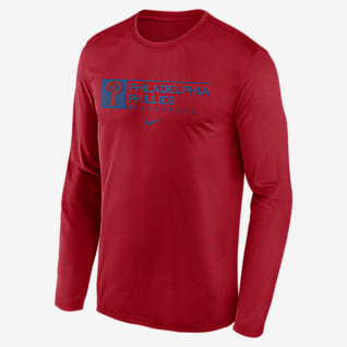 Nike Dri-FIT Team (MLB Philadelphia Phillies) Men's Long-Sleeve T-Shirt