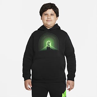 Nike Sportswear Club Big Kids' (Boys') Graphic Pullover Hoodie (Extended Size)