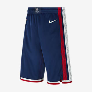 Brooklyn Nets Nike Dri-FIT NBA Swingman Shorts für ältere Kinder
