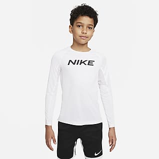 Nike Pro Dri-FIT Playera de manga larga para niño talla grande