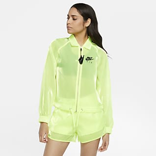 lime green nike jacket women's