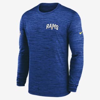 Nike Dri-FIT Velocity Athletic Stack (NFL Los Angeles Rams) Men's Long-Sleeve T-Shirt
