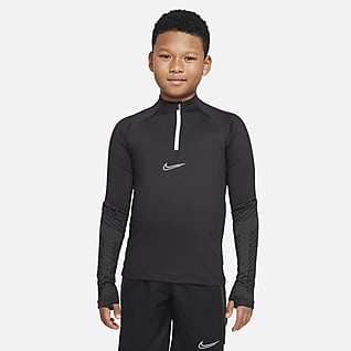 Nike Dri-FIT Strike Fotballtreningsoverdel til store barn
