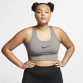 Nike Swoosh Bra deportivo talla grande sin almohadilla de media sujeción para mujer Nike Swoosh 