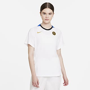 Ίντερ Γυναικεία κοντομάνικη ποδοσφαιρική μπλούζα Nike Dri-FIT
