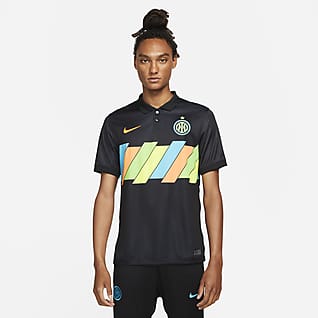 Inter Mediolan Stadium 2021/22 (wersja trzecia) Męska koszulka piłkarska Nike Dri-FIT