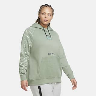 nike women's plus size sportswear rally hoodie