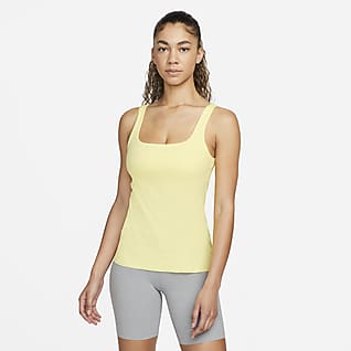 Nike Yoga Luxe Camiseta de tirantes con bra para mujer