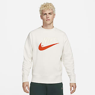Nike Sportswear Férfi francia frottír kerek nyakkivágású pulóver