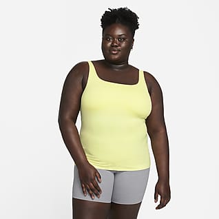 Nike Yoga Luxe Camiseta de tirantes con sujetador para mujer talla grande