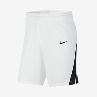 white nike gym shorts