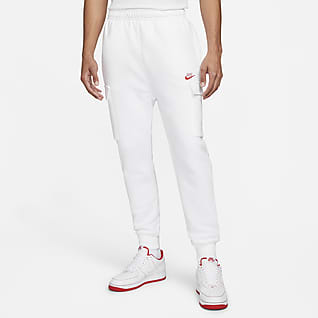 Hombre Blanco Pantalones y mallas. Nike ES