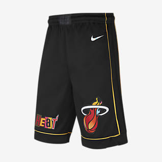 Miami Heat Nike Dri-FIT NBA Swingman Shorts für ältere Kinder