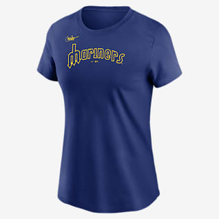 Nike Cooperstown Wordmark (MLB Seattle Mariners) Women's T-Shirt