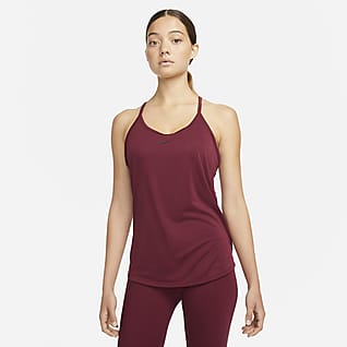 Nike Dri-FIT One Elastika Camisola sem mangas de corte padrão para mulher