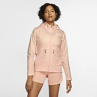pink nike jackets womens